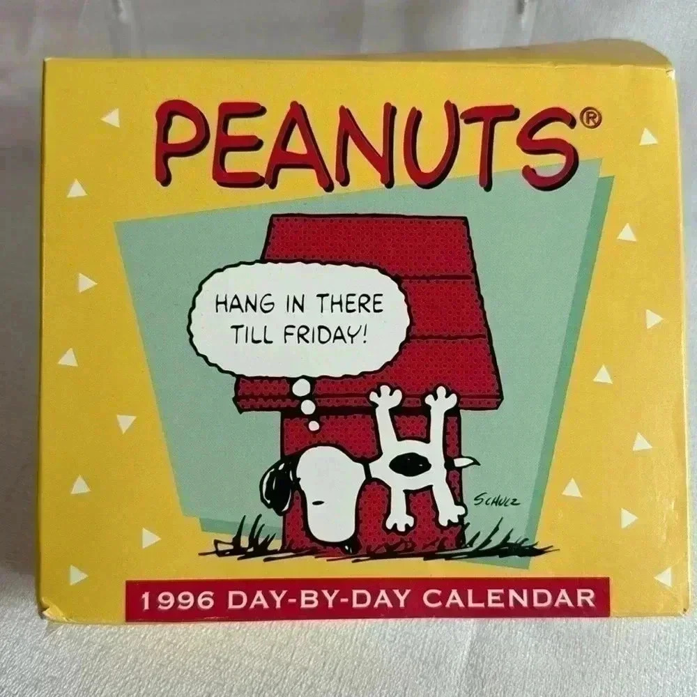Peanuts Snoopy 1996 Hallmark Daily Calendar Vintage UFS- never‎ used